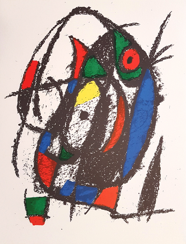 Joan Mirò, Miró Lithographe II - Plate IV