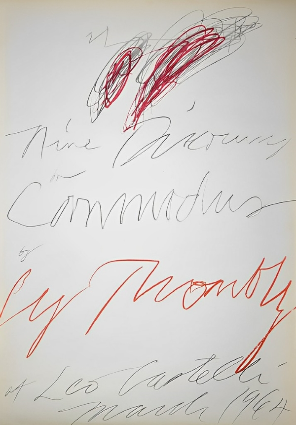Twombly Exhibition - Leo Castelli Gallery, 1964
