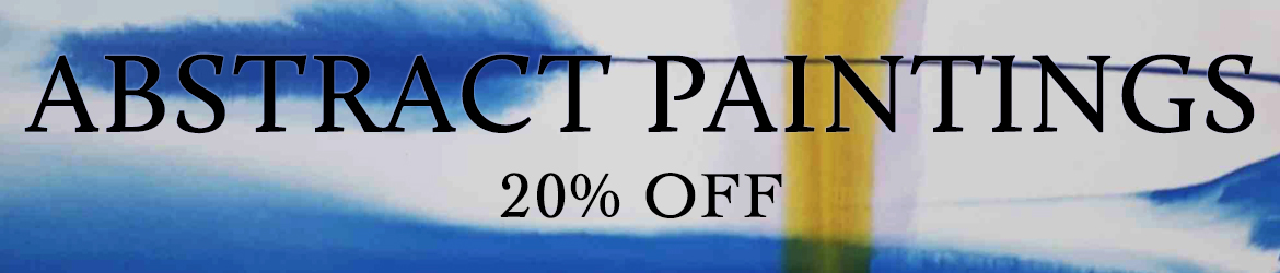 20% off all Abstract Paintings!