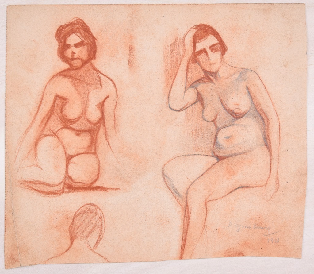 Studies for a Female Nude