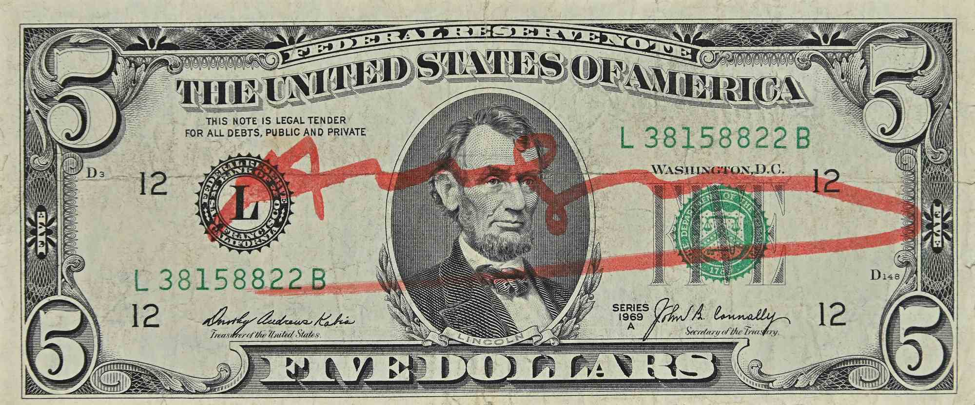 Five Dollars Bill