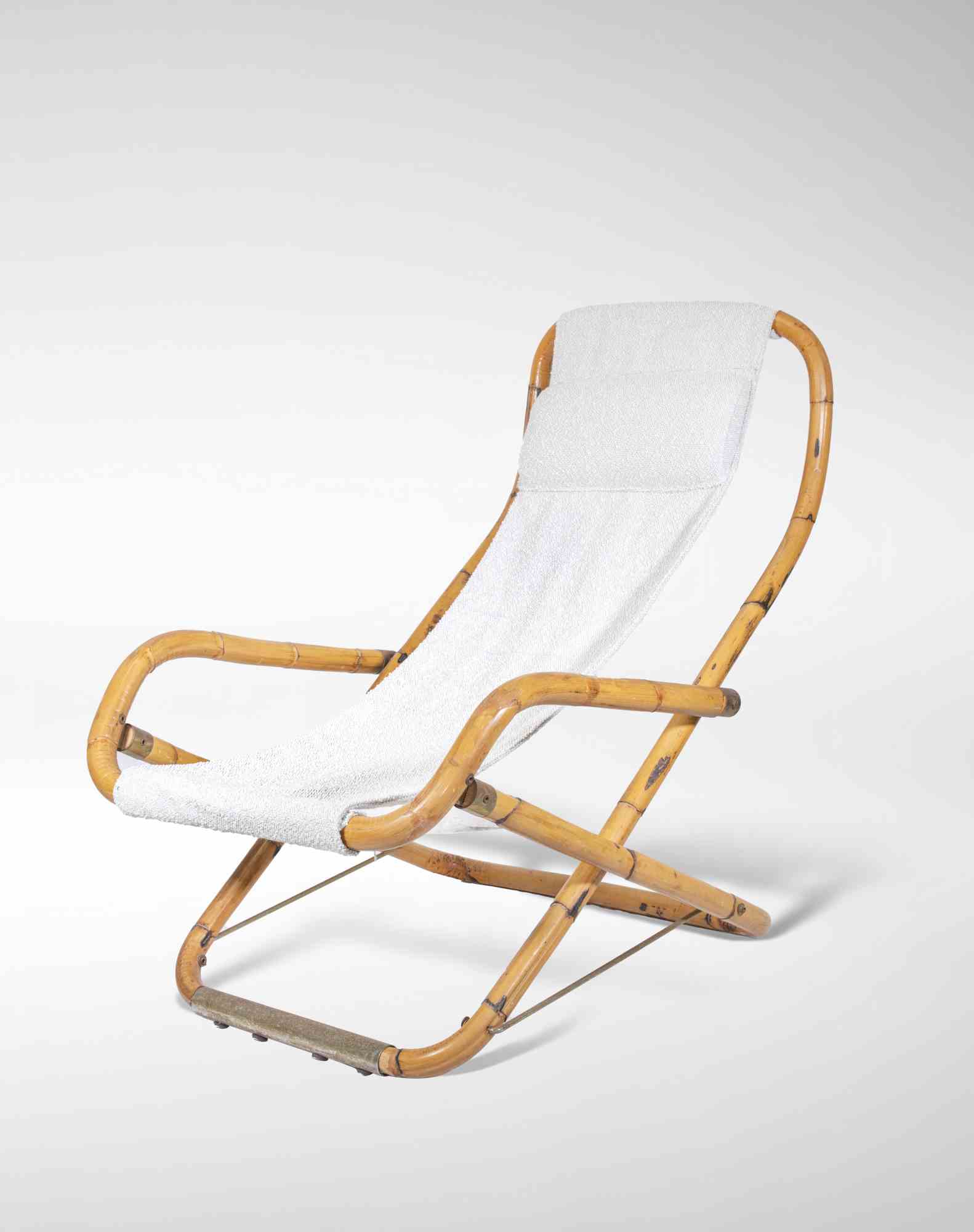 Folding Bambu Deckchair