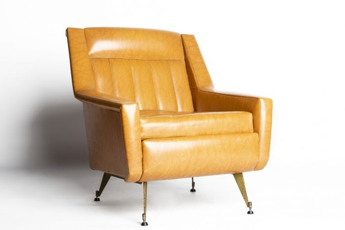 Vintage Vinyl Armchair - Design Furniture