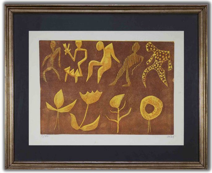 African Composition - SOLD