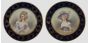 Pair of Decorated Plates