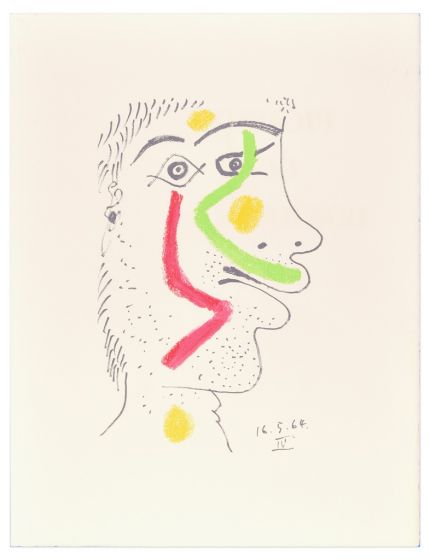 Le goût du Bonheur - 16.5.64 IV by Pablo Picasso - Contemporary Artwork