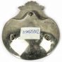 Shell Shaped Vintage Silver Plated Ashtray - Decorative Objects