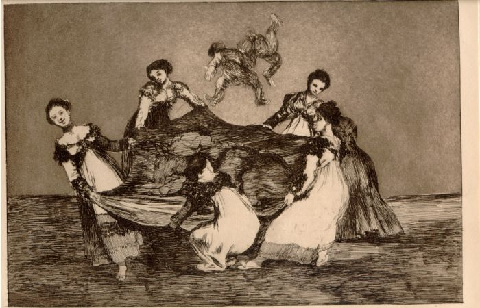 Disparate Feminino by Francisco Goya - Old Master Artwork