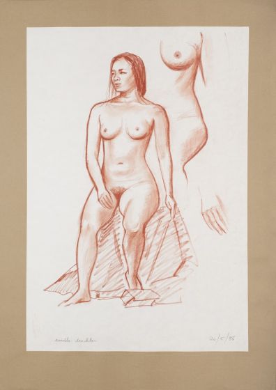 Nude by Emile Deschler - Contemporary Artwork