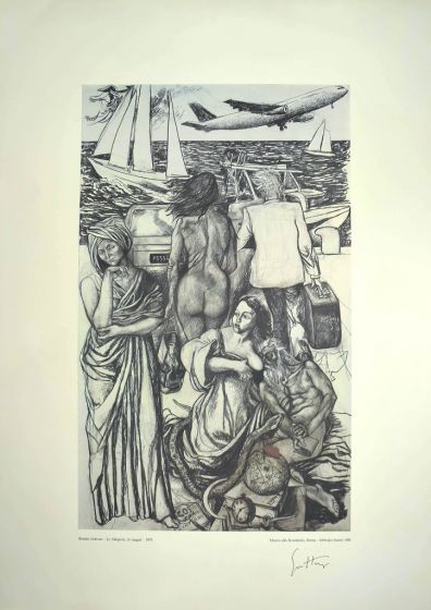 Allegories: The Trip by Renato Guttuso - Contemporary Artworks