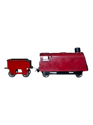 Small Train and Trailer - Decorative Objects