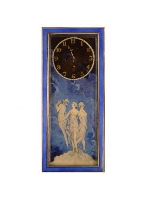 Art Nouveau Clock by Anonymous - Decorative Object
