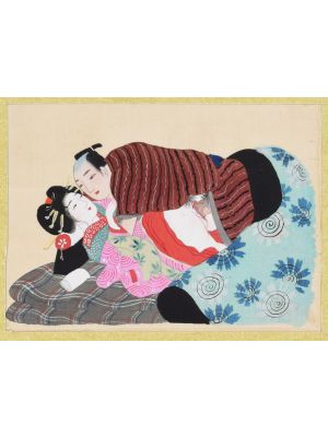 Ancient Lesson of Pleasure by Anonymous Japanese of XIX century - Modern Artwork