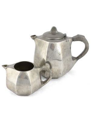 Jugendstil Coffee Pot and Cream Server -Decorative Objects