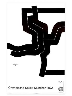 Munich Olympic Games by Eduardo Chillida - Contemporary Artwork