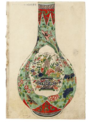 Japanese Vase made by Anonymous French Artist - Modern Artwork