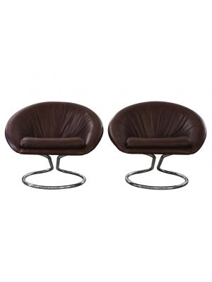 Pair of Armchairs by Giotto Stoppino - Design Furniture