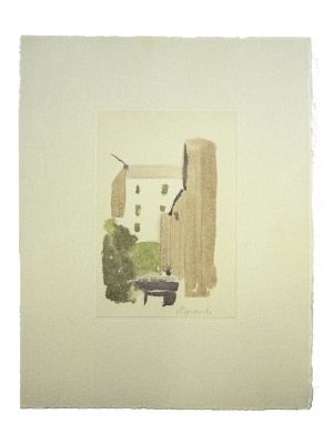 The Old Village by Giorgio Morandi - Contemporary Artwork