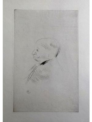 Portrait of Monsieur X (Arthur Meyer?) by Henri de Toulouse-Lautrec