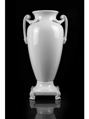 White Porcelain Amphora - Design