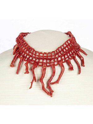 Mediterranean Coral Necklace - SOLD