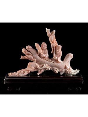 Cerasuolo Coral Carving - Design Object