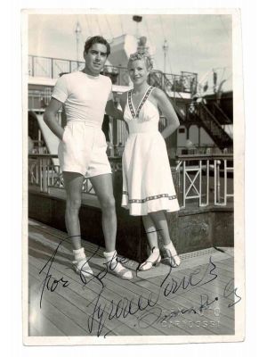 Photographic Portrait of Tyrone Power with Annabella