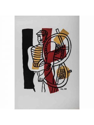Fernand Léger - Cycliste - Modern Artwork