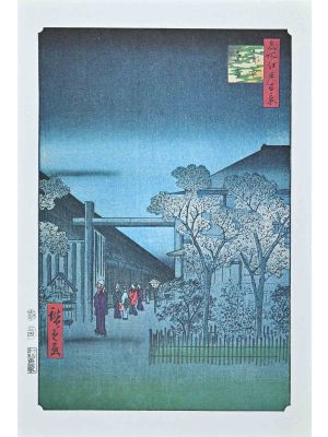 After Utagawa Hiroshige - Dawn Inside the Yoshiwara - Modern Artwork