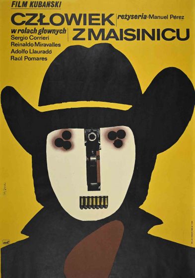 The Man from Maisinicu - Polish Movie Poster - Contemporary Artwork