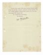Autograph Letter by Albert Calmette - Original Manuscripts