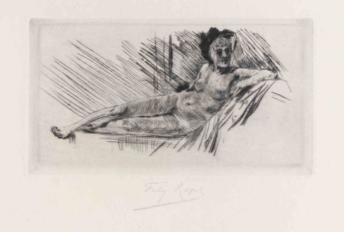 Felicien Rops - Kindness - Contemporary Artwork 