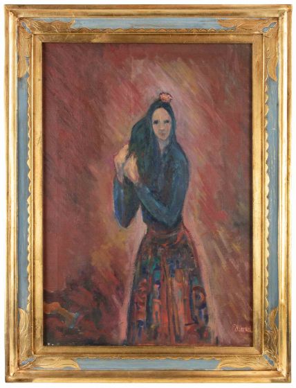 Sirio Pellegrini - Portrait of Woman – Contemporary Artwork 