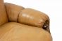 Three Seats Leather Sofa by Brazilian Manufacture