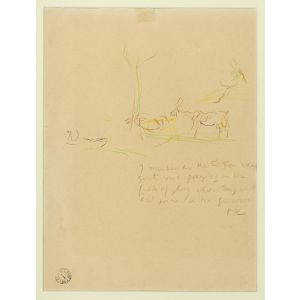 Bucolic Scene by Oskar Kokoschka - Modern artwork