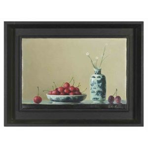 Cherries with Pottery