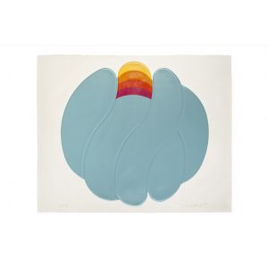 Blue Ball by Shu Takahashi - Contemporary artwork