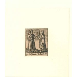 Saints Cosma et Damien by Hieronymus Verdussen - Old Masters Artwork
