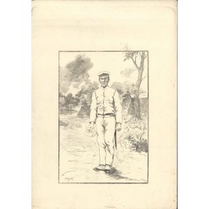 Soldat by Georges Ferdinand Bigot - Modern Artwork