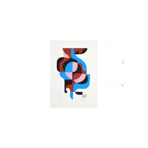 Abstract Composition by Léon Gischia - Contemporary Artwork