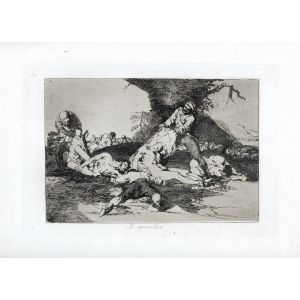 Se aprovechan by Francisco Goya - Old Masters 