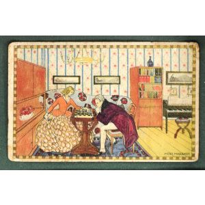 Chess Game by Mitzi Marbach - Modern artwork