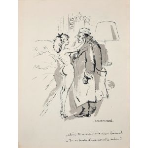 Chéri tu es vraiment mon homme! by Amandine Doré - Contemporary Artwork