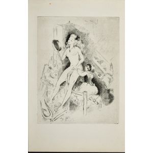 Erotic Scene by Amandine Doré - Contemporary Artwork