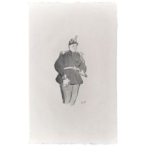 Polin- From Le Café Concert by Henri de Toulouse-Lautrec - Modern Artwork