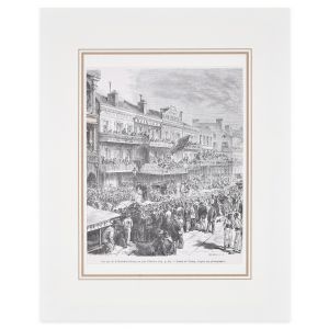 Un jour d'èlection by Henry Théophile Hildibrand, after Valnay - Modern Artwork
