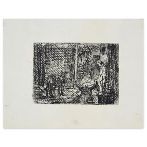 Nativity by Cazanove - Modern Artwork