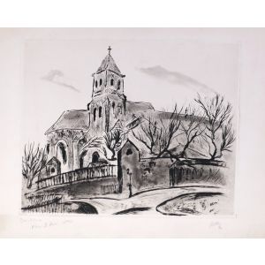  Church View by Robert Naly - Modern Artwroks