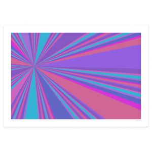 Violet Journey by Dadodu - Contemporary Art Print