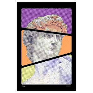 After Michelangelo by Dadodu - Contemporary Art Print